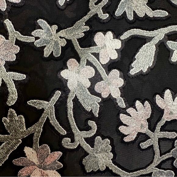 LAFAYETTE 148 NEW YORK Brayden Long-Sleeve Button-Front Floral-Burnout Blouse 3X - Picture 6 of 7